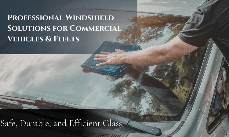  Professional Windshield Solutions for Commercial Vehicles & Fleets